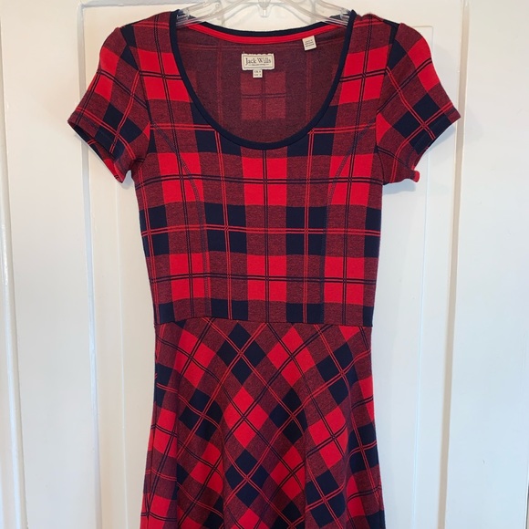 Jack Wills Leavett Knit Skater Dress - Picture 1 of 16